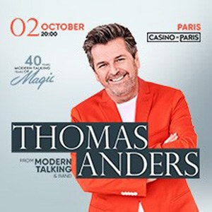 Thomas Anders en concert au Casino de Paris en 2024