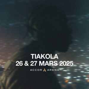 Tiakola en concert à l'Accor Arena en mars 2025