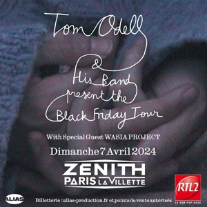 Tom Odell en concert au Zénith de Paris en avril 2024