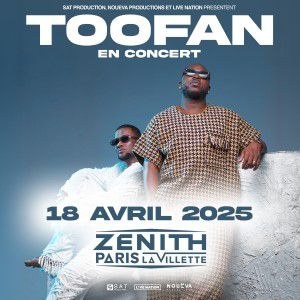 Toofan en concert au Zénith de Paris en 2025