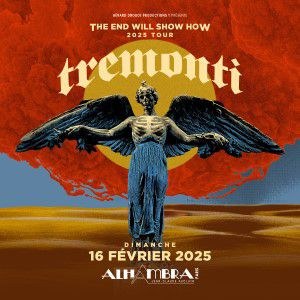 Tremonti en concert à l'Alhambra en février 2025