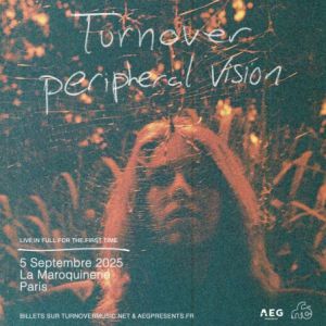 Turnover à Paris - La Maroquinerie, le 05 septembre 2025