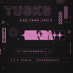 Tusks en concert au Supersonic en novembre 2024