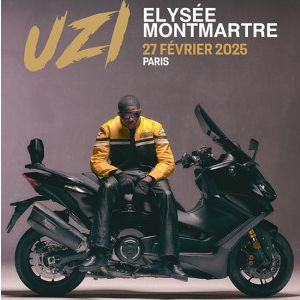 Uzi en concert à l'Elysée Montmartre en février 2025