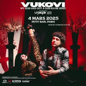 Vukovi en concert au Petit Bain en mars 2025