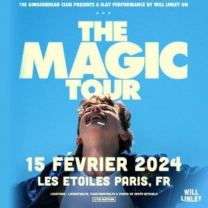 Will Linley en concert Les Etoiles à Paris en février 2024