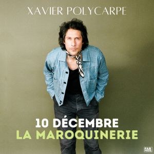 Xavier Polycarpe en concert à La Maroquinerie en 2024