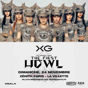 XG en concert au Zénith de Paris en novembre 2024