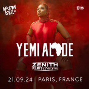 Yemi Alade en concert au Zénith de Paris en 2024