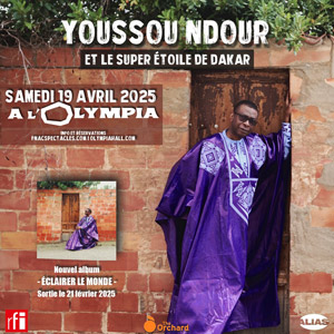 Youssou NDour & Le Super Etoile de Dakar à L'Olympia en 2025