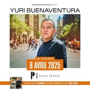 Yuri Buenaventura en concert à la Salle Pleyel en 2025