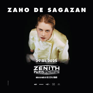 Zaho de Sagazan en concert au Zénith de Paris en 2025