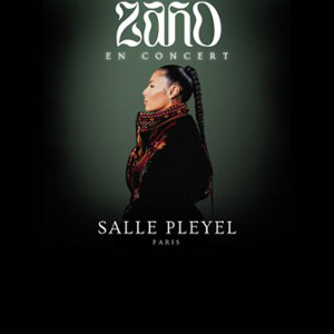 Zaho en concert à la Salle Pleyel en décembre 2025